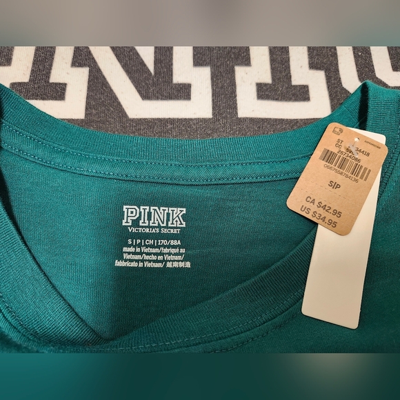 (H)VS Pink 3pc NWT Green Crest Set 💚 - Picture 6 of 13